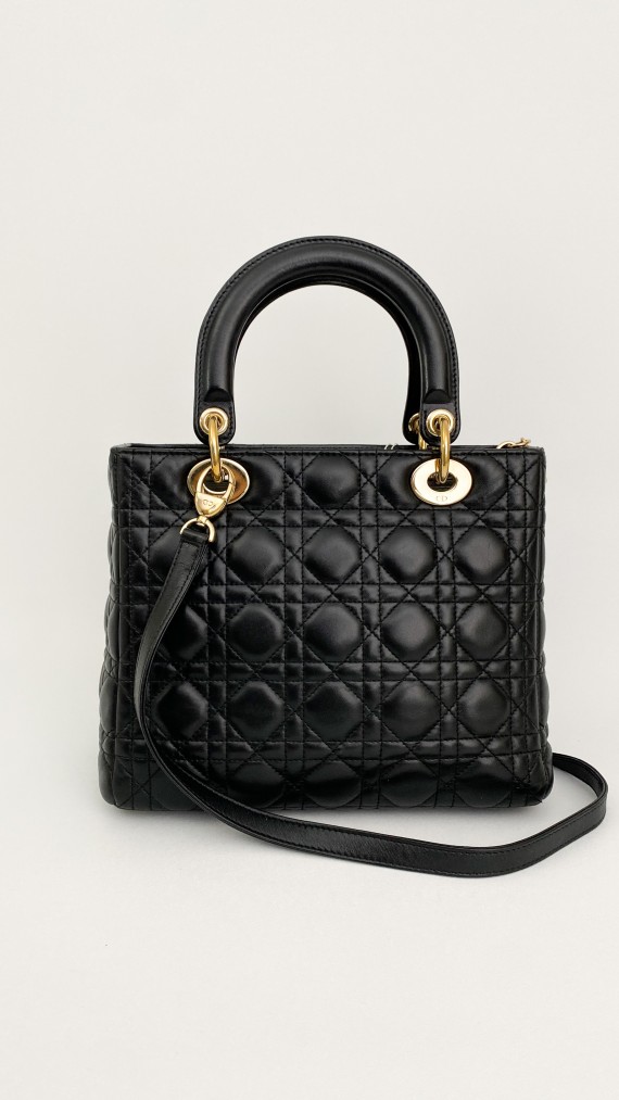 Lady Dior Medium Pearl Shoulder bag