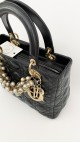 Lady Dior Medium Pearl Shoulder bag