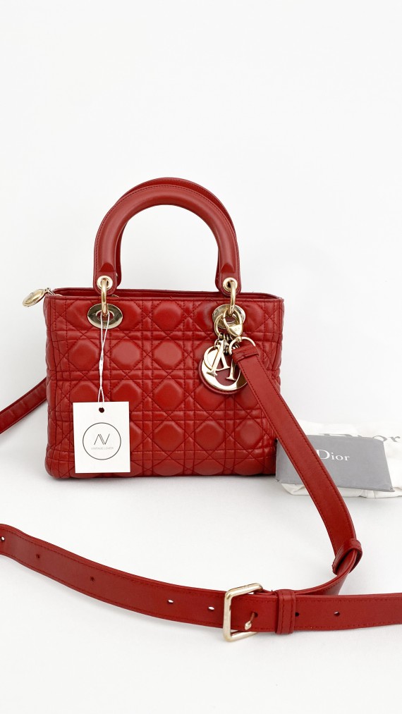 Lady Dior Medium Shoulder Bag