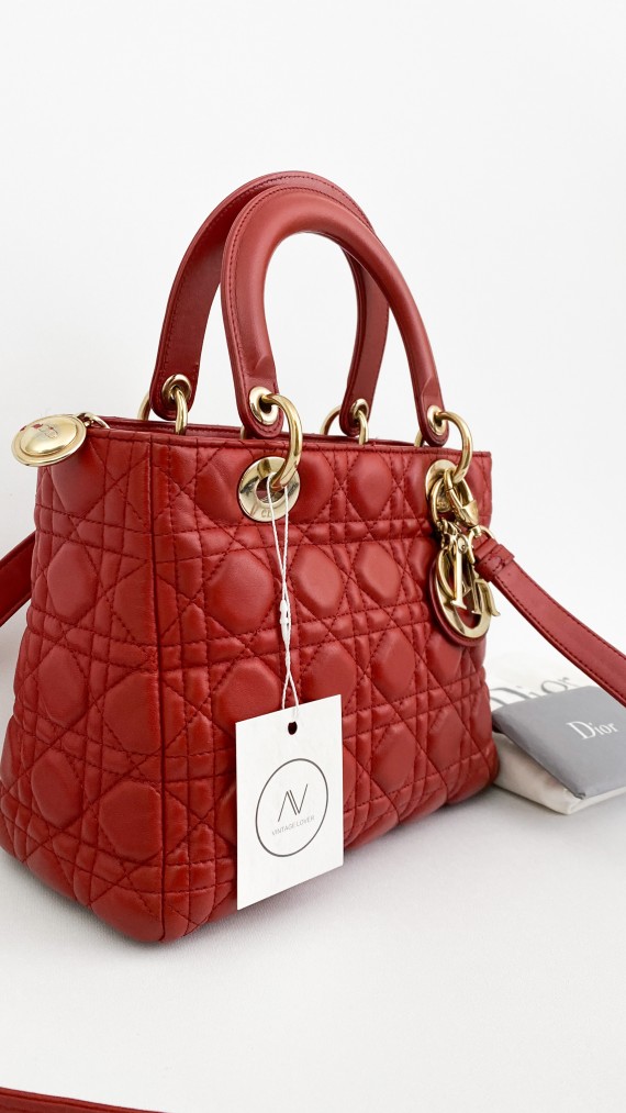 Lady Dior Medium Shoulder Bag