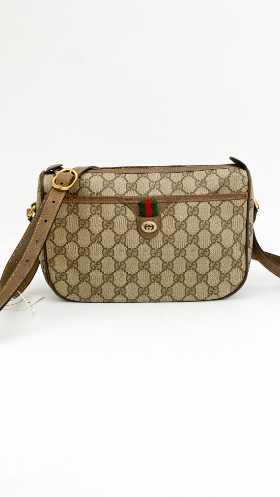 Gucci Canvas Shoulder Bag