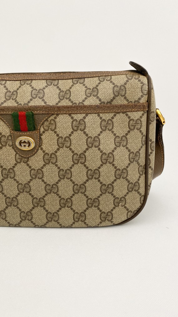 Gucci Canvas Shoulder Bag
