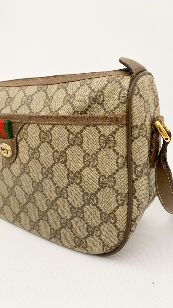 Gucci Canvas Shoulder Bag