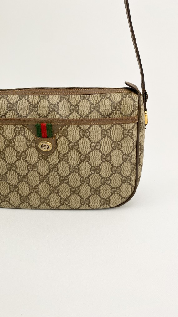 Gucci Canvas Shoulder Bag