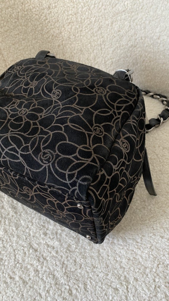 Chanel Velvet Hobo Bag