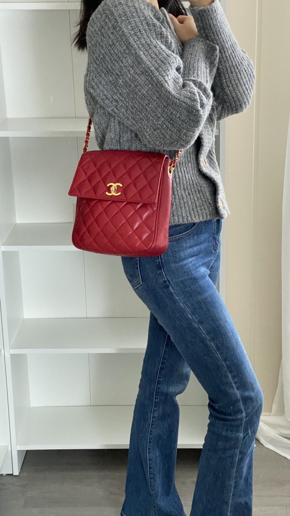 Chanel Single Flap Shoulder Bag