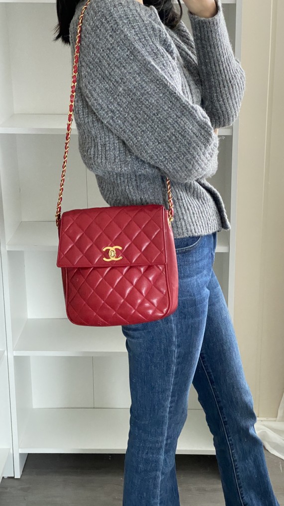 Chanel Single Flap Shoulder Bag