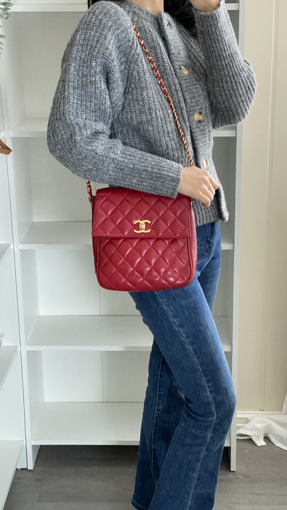 Chanel Single Flap Shoulder Bag