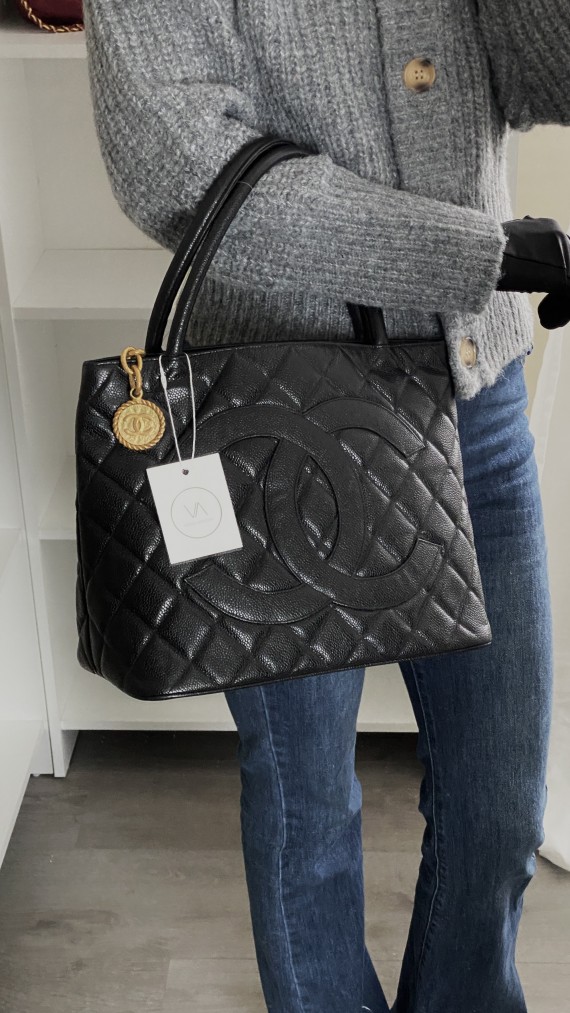 Chanel Medallion Tote Bag