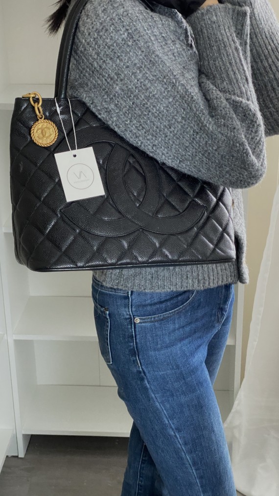 Chanel Medallion Tote Bag