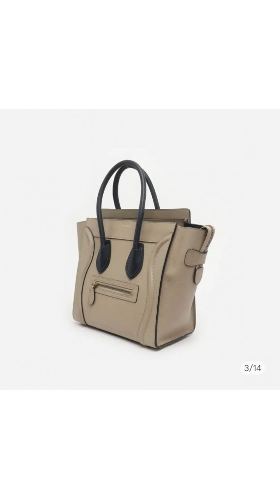 Celine Luggage Tote Bag Bag Micro