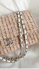 Chanel Tweed Classic Double Flap Size Medium