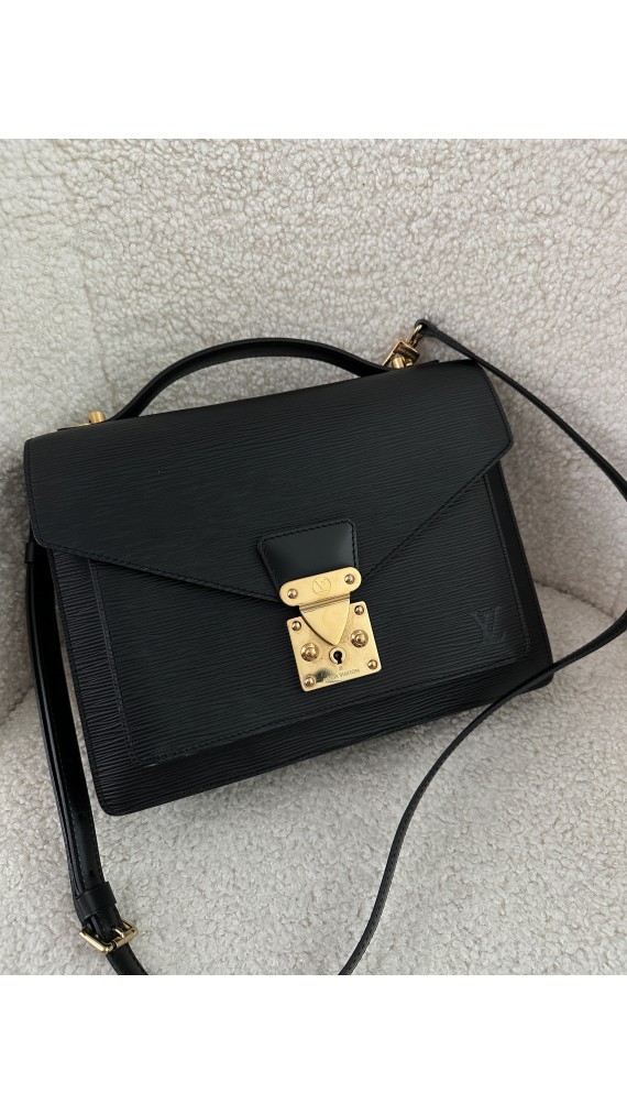 Louis Vuitton Epi Monceau Shoulder Bag