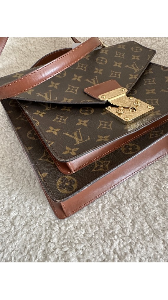 Louis Vuitton Monceau Shoulder Bag