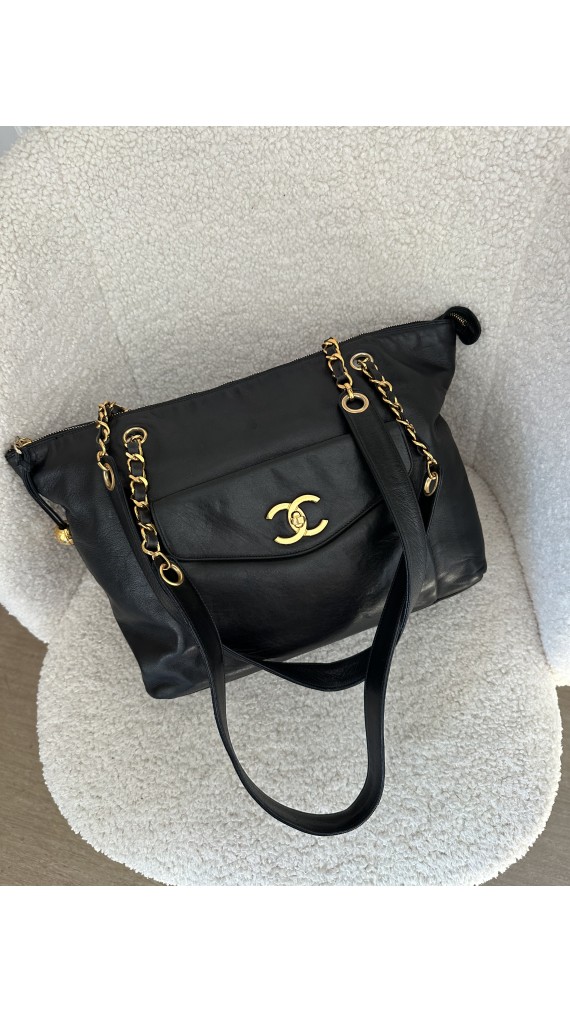 Vintage Chanel Tote Bag