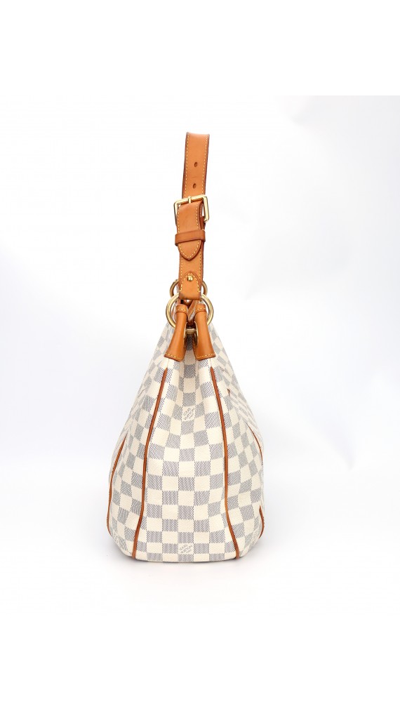 Louis Vuitton Galliera Shoulder Bag i Damier azur