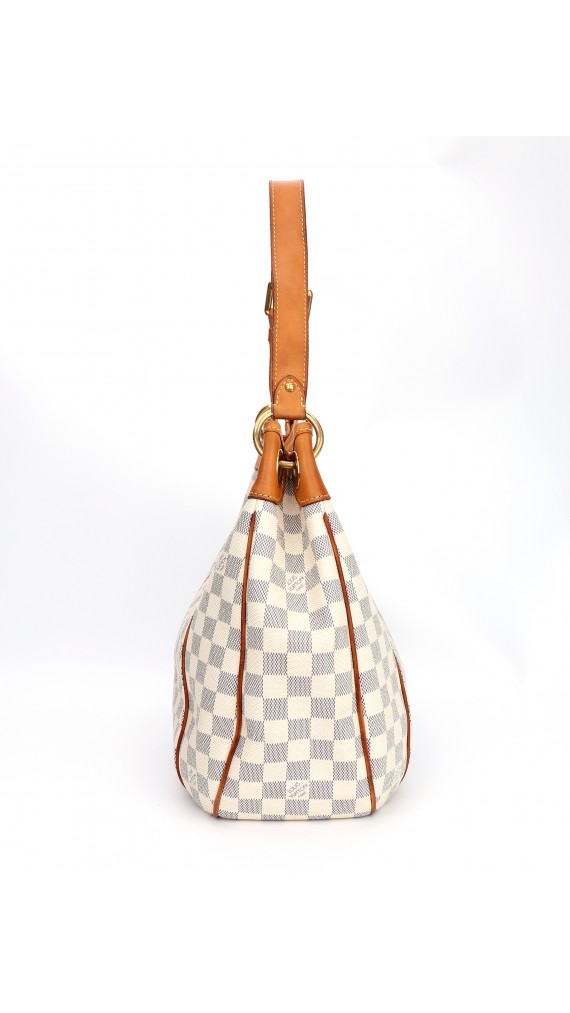 Louis Vuitton Galliera Shoulder Bag i Damier azur