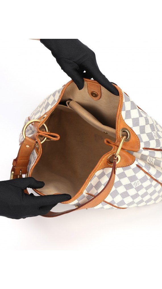 Louis Vuitton Galliera Shoulder Bag i Damier azur