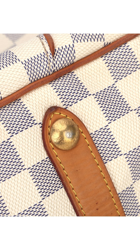 Louis Vuitton Galliera Shoulder Bag i Damier azur