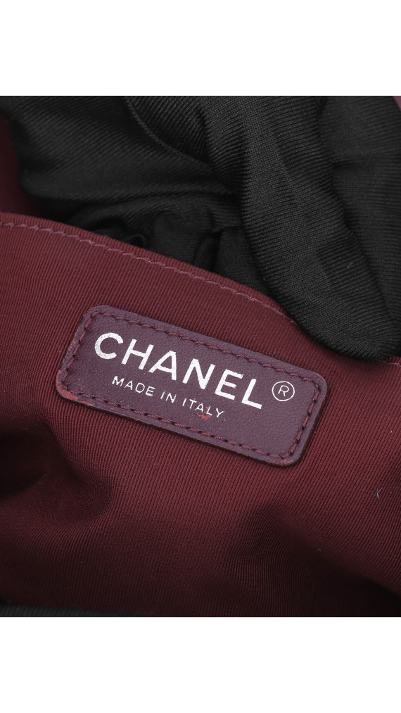 Chanel Boy Old Meidum Velvet Bag