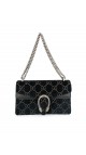 Gucci GG Dionysus Small Blue Velvet