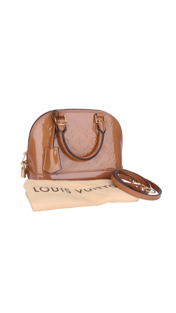 Louis Vuitton Alma BB Vernis Shoulder Bag