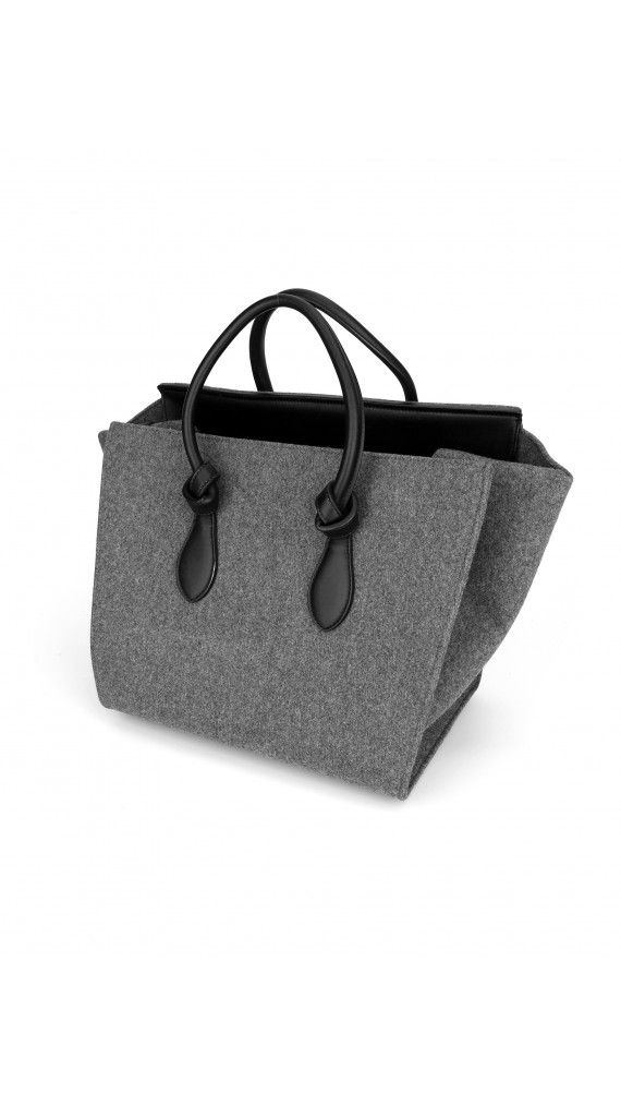 Celine Cel Tie Shopping Tote Bag