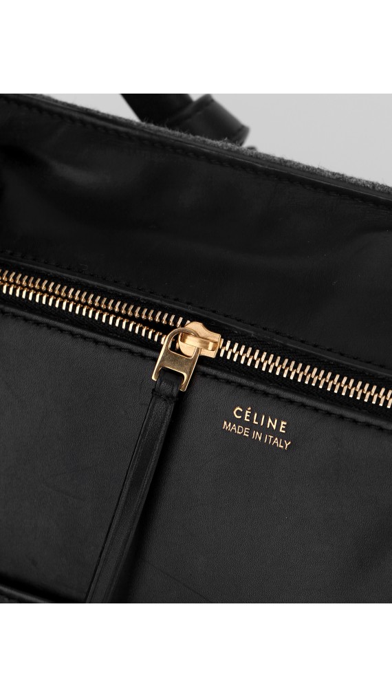 Celine Cel Tie Shopping Tote Bag