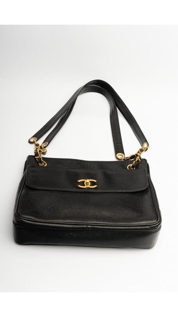 Vintage Chanel Caviar Tote Bag