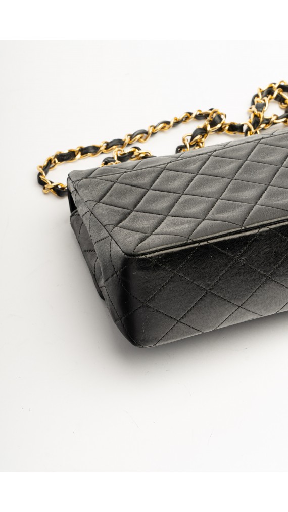 Chanel Single Flap Bag m. Clutch