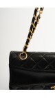 Chanel Single Flap Bag m. Clutch