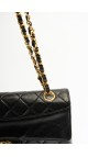 Chanel Single Flap Bag m. Clutch