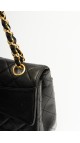 Chanel Single Flap Bag m. Clutch