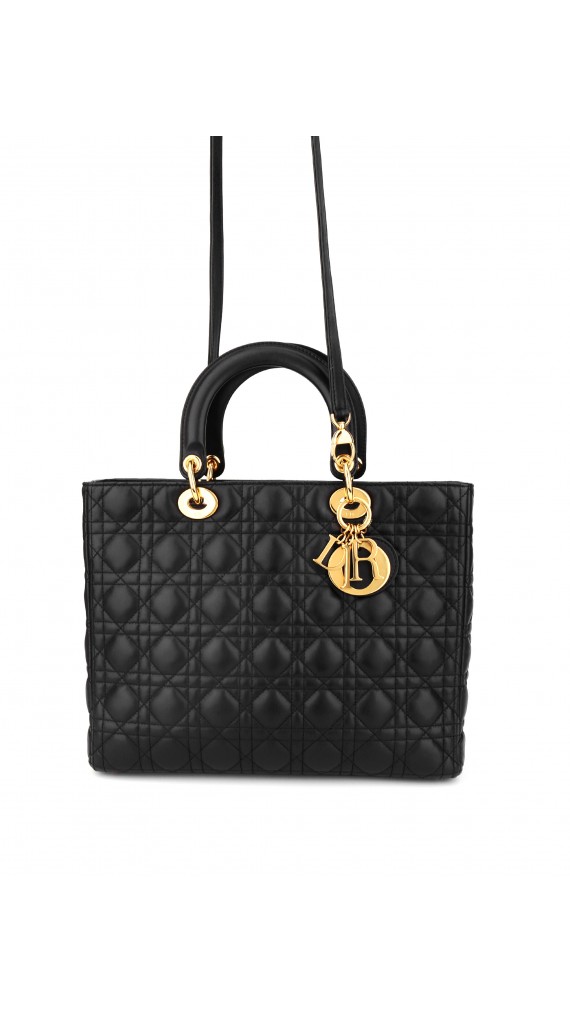 Lady Dior Large Shoulder Bag
