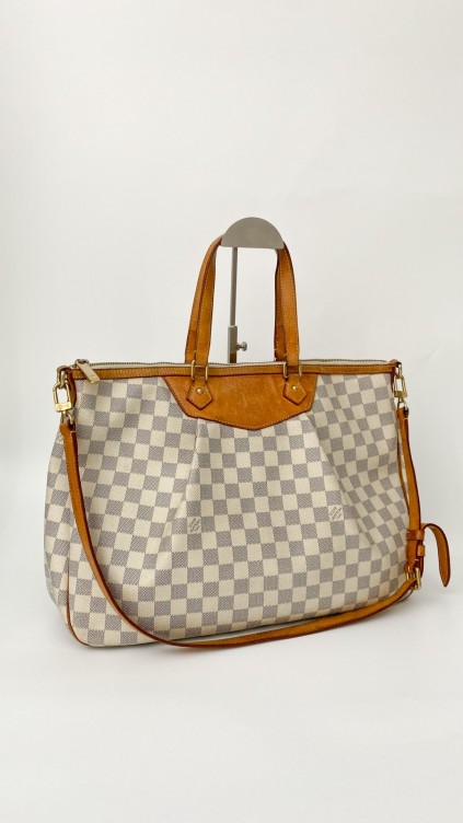 Louis Vuitton Shoulder Bag Damier Azur