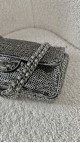 Chanel Singel Flap Bag Sparkle Size Medium