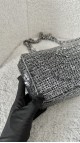 Chanel Singel Flap Bag Sparkle Size Medium