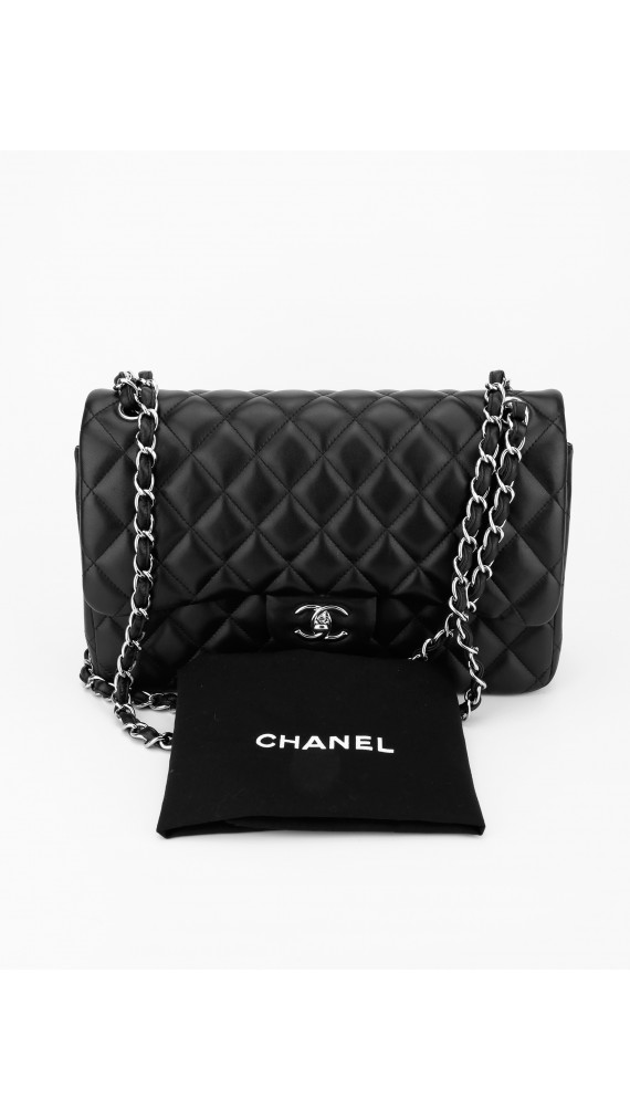 Chanel Classic Double Flap Bag Size Jumbo