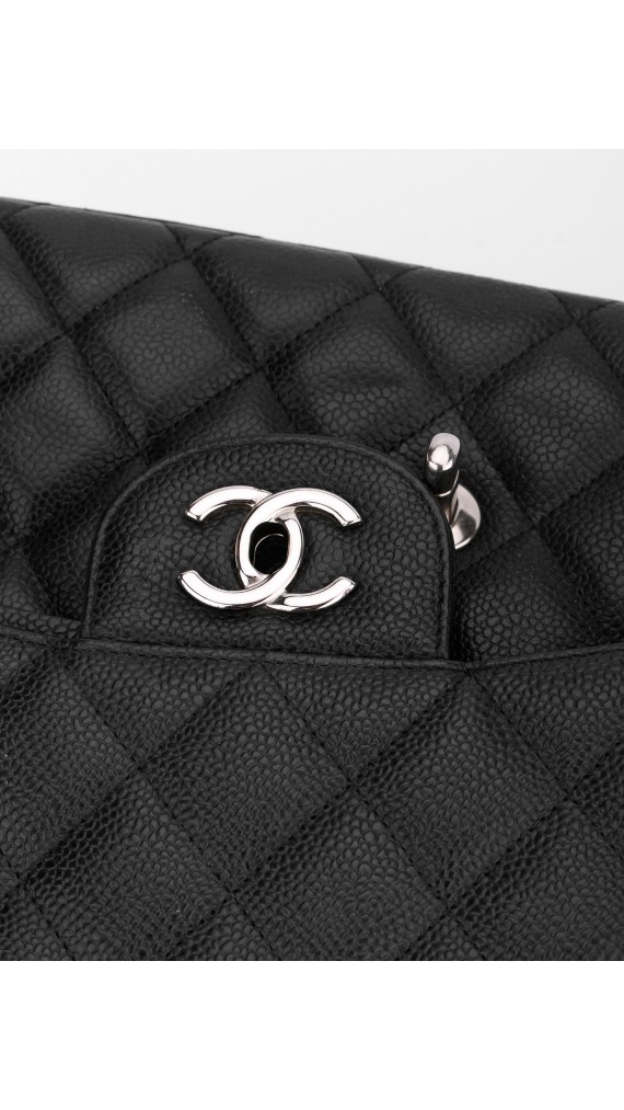 Chanel Classic Jumbo Double Flap Caviar