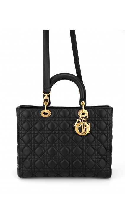 Lady Dior Large Shoulder Bag