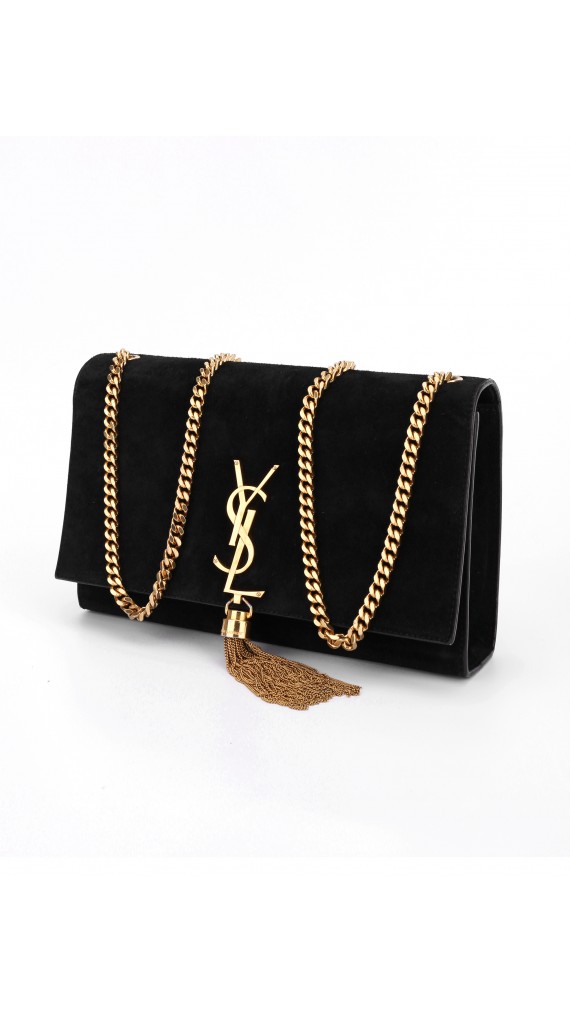 Kate chain-tassel leather cross-body bag