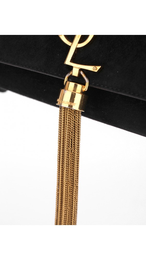 Kate chain-tassel leather cross-body bag