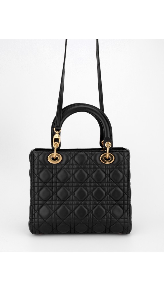 Lady Dior Shoulder Bag Medium)