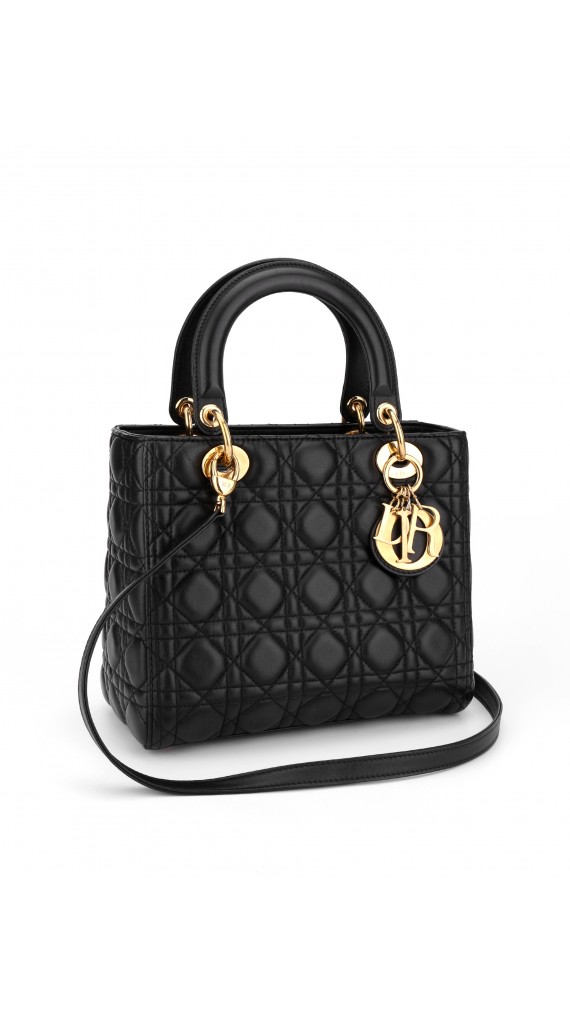 Lady Dior Shoulder Bag Medium)