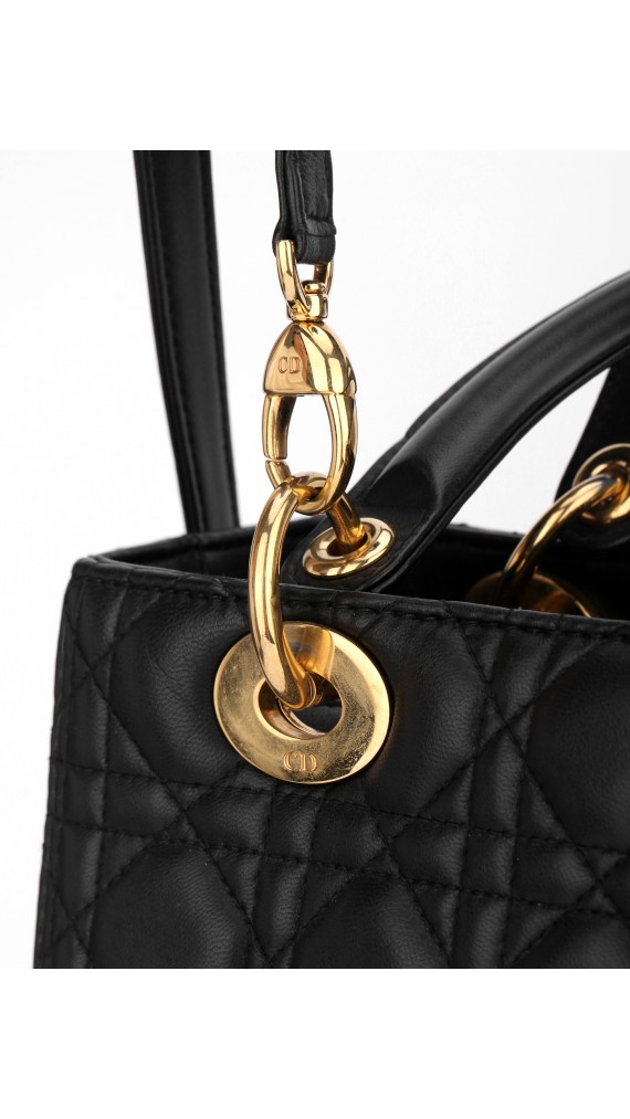 Lady Dior Shoulder Bag Medium)