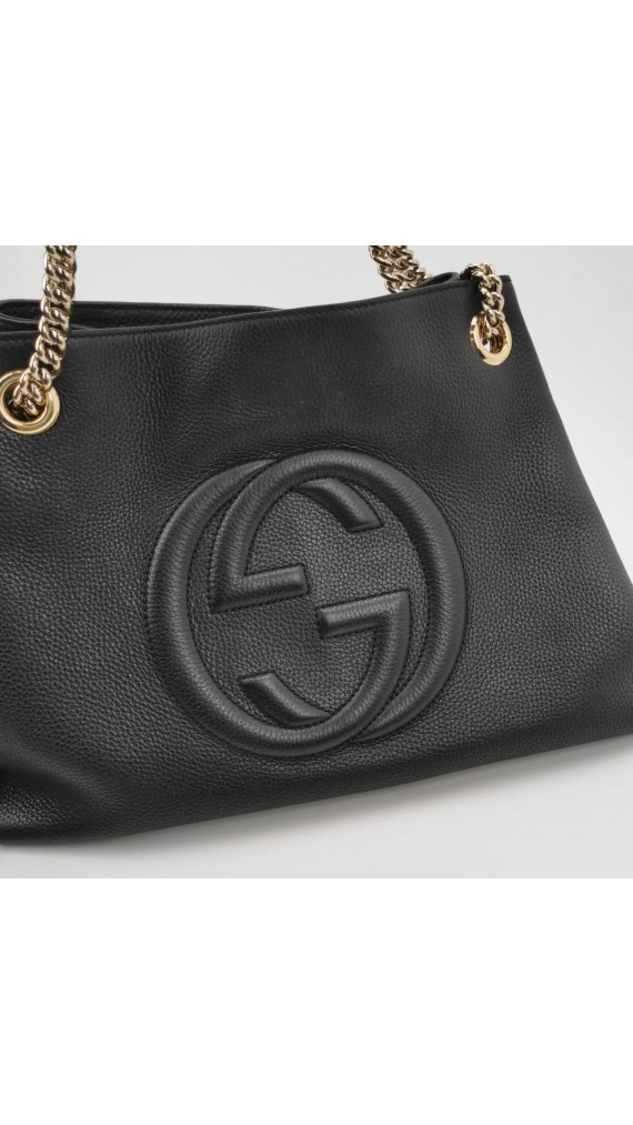 Gucci Soho Chain Tassel Tote Bag