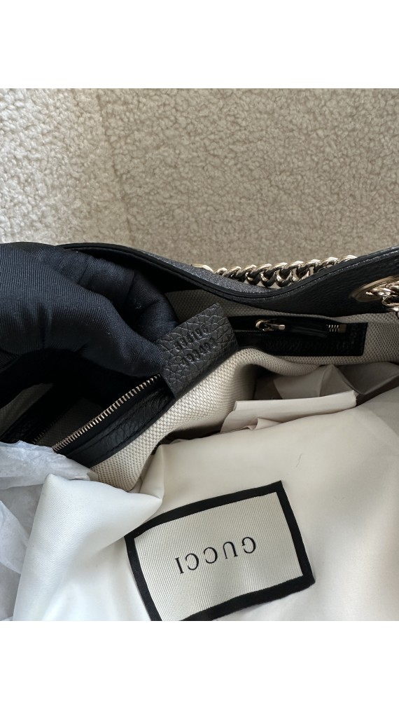 Gucci Soho Chain Tassel Tote Bag