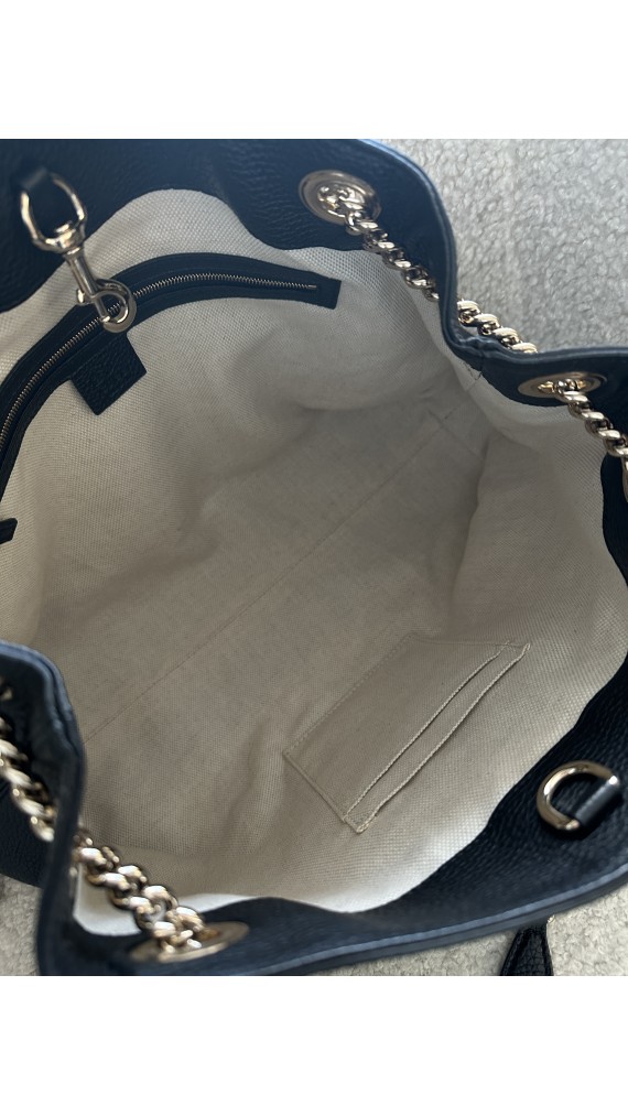 Gucci Soho Chain Tassel Tote Bag