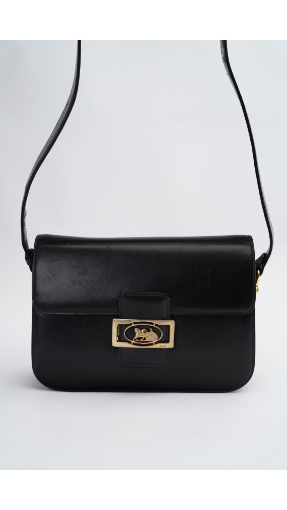 Vintage Celine Box Shoulder Bag