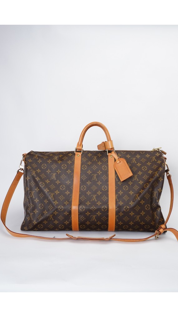 Louis Vuitton Keepall 55 Shoulder Bag